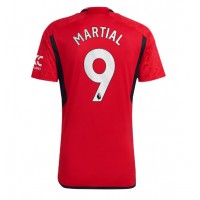 Stroje piłkarskie Manchester United Anthony Martial #9 Koszulka Podstawowej 2023-24 Krótki Rękaw